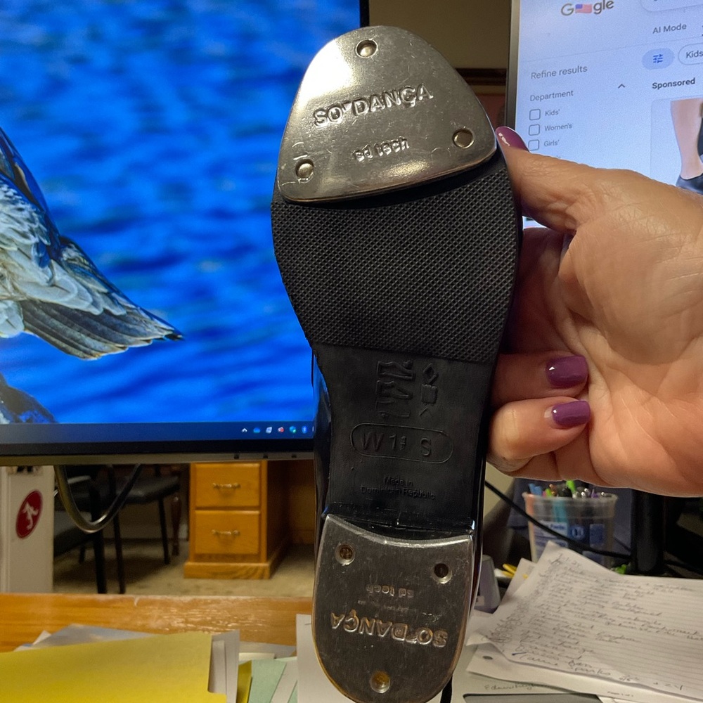 Black Tap Shoes for Kids